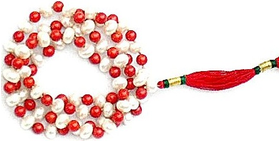 Coral Pearl Mala