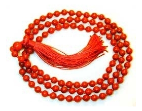 Coral (Moonga) Mala