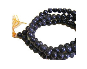 Hakik Mala (Black Agate)